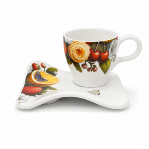 Tazzina caffè con piattino Ceramiche VIVA Deruta