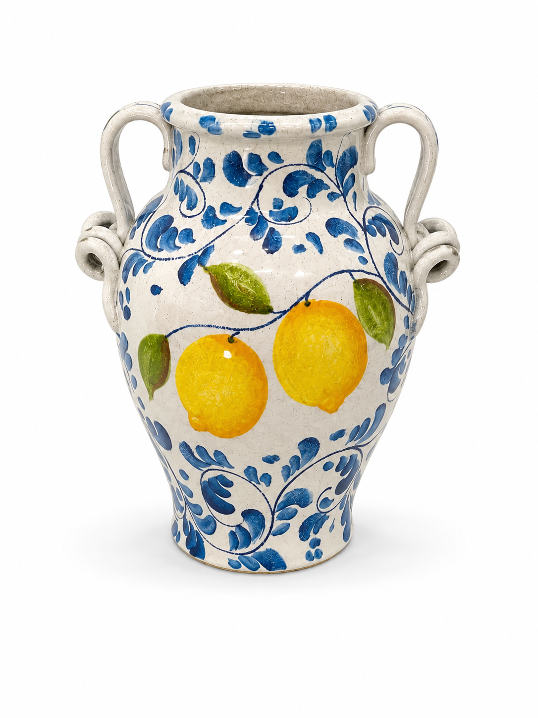 Vaso dipinto a mano Modigliani Made In Italy