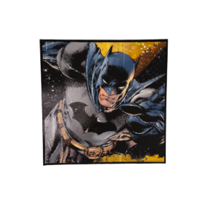 Quadro Batman tecnica mista su tela Egan