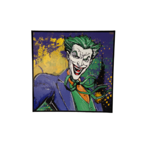 Quadro The Joker tecnica mista su tela Egan (DC Comics)